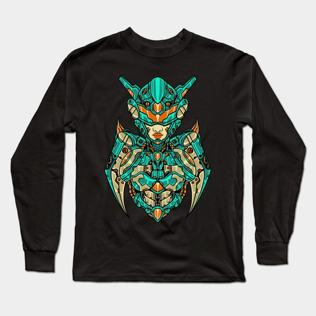 MECHA BAT Long Sleeve T-Shirt by imkram2x